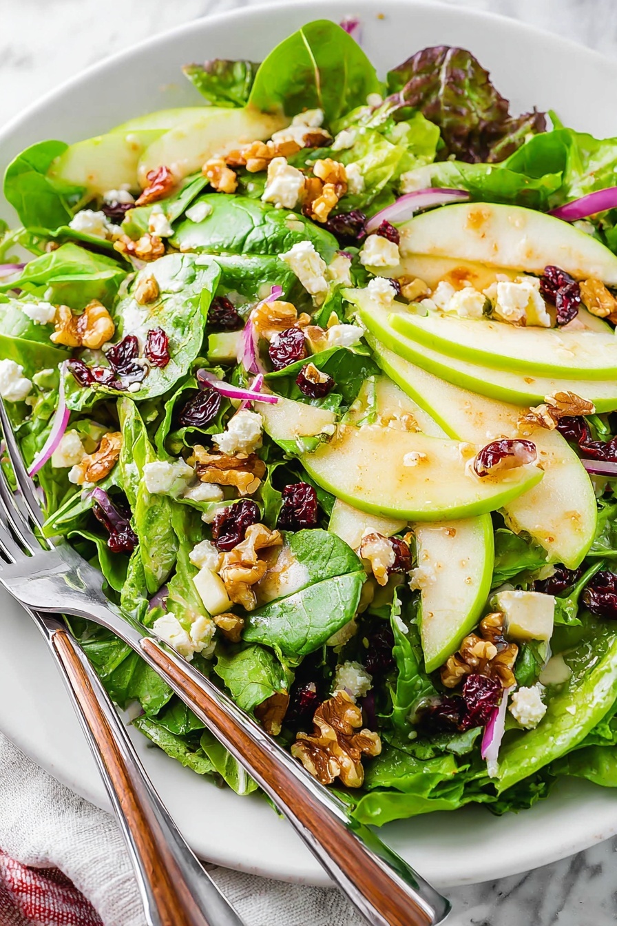 apple walnut salad - Serving Suggestion